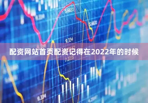 配资网站首页配资记得在2022年的时候